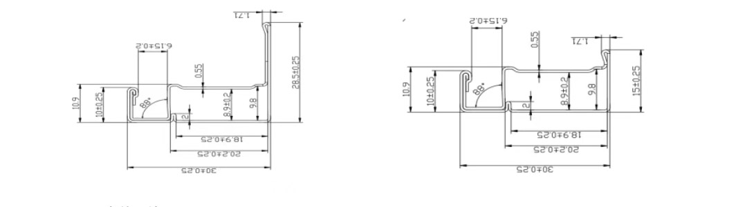 Zinc aluminum magnesium steel frame1
